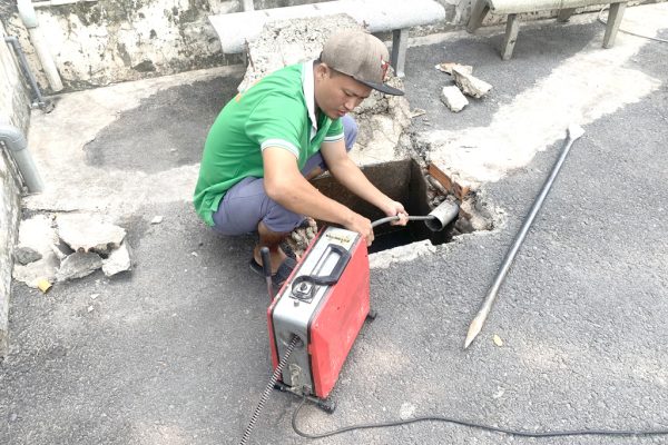 Thông tắc cống; Thông cống nghẹt; Vệ sinh cống;Thông cống tại Bình Dương;Bình Dương; - Moitruongmiendong.vn